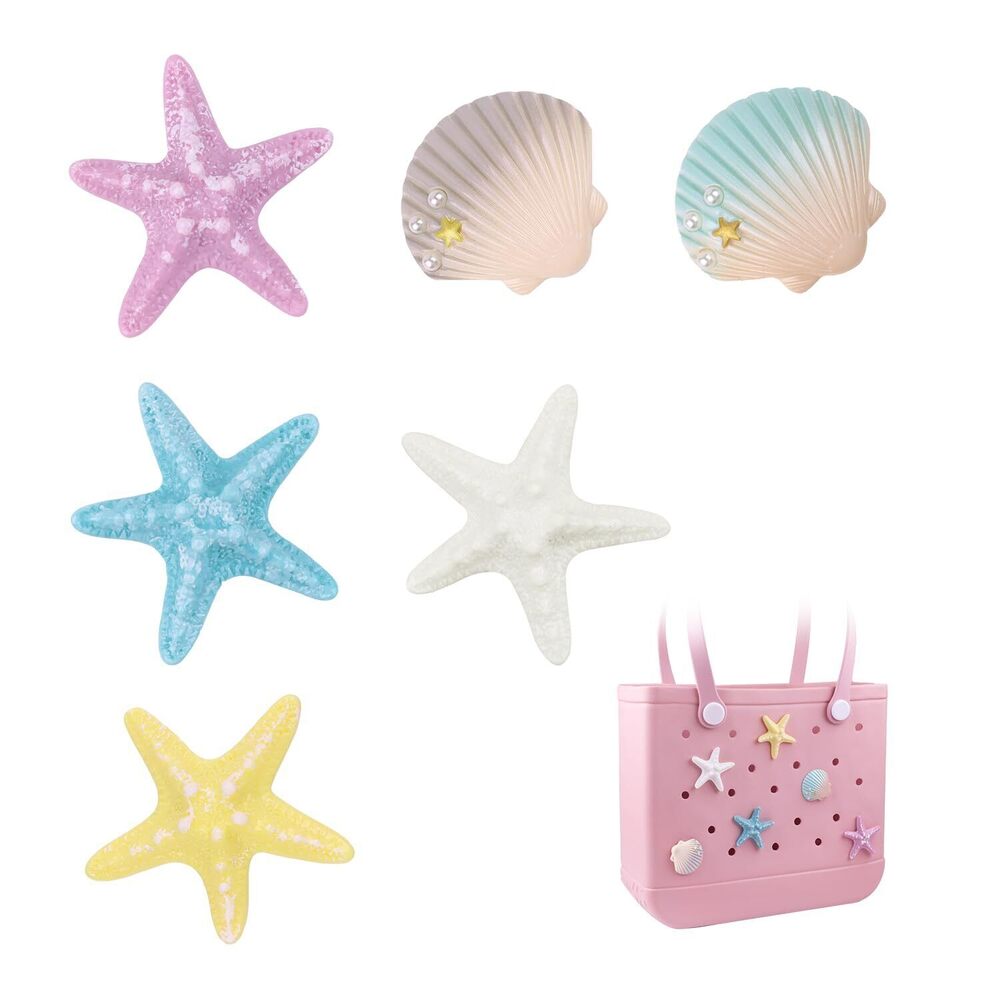 8164 WORBSS 6pcs Charms for Bogg Bag - Accessories Charm for Simple Modern